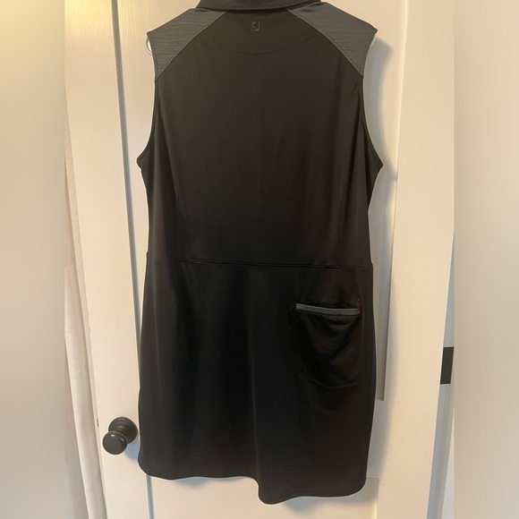 FootJoy Black Golf Dress Size XL Sleeveless - Picture 7 of 8